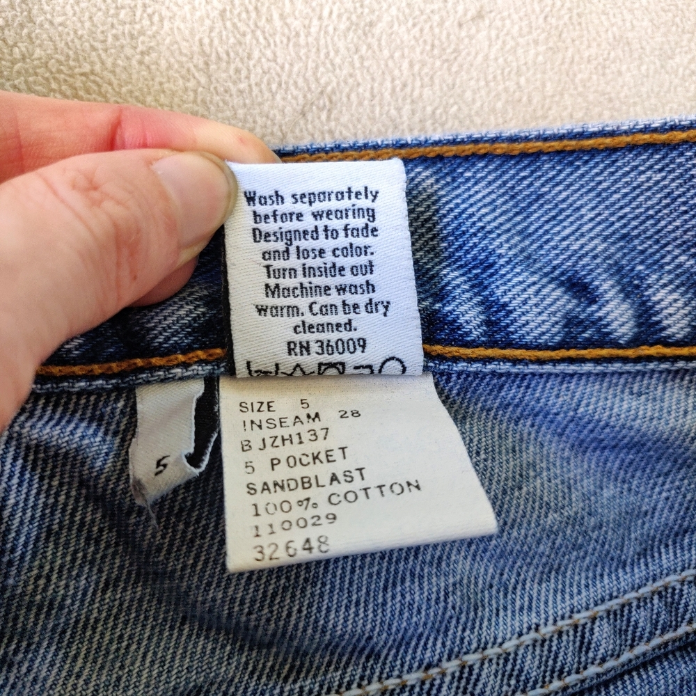 Calvin Klein Vintage Mom Jeans Ribcage Fit Juniors - Picture 9 of 9